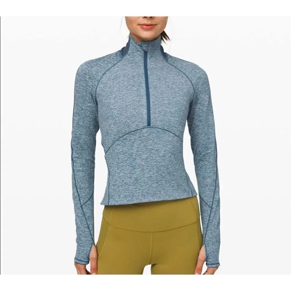 Lululemon Always Alert 1/2 zip pullover sweater long sleeve women’s 4